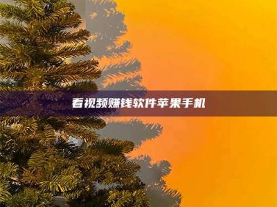 漳州看视频赚钱软件苹果手机